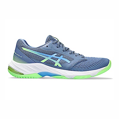 Asics Netburner Ballistic FF 3 [1051A073-404] 男 排球鞋 訓練 支撐 藍綠