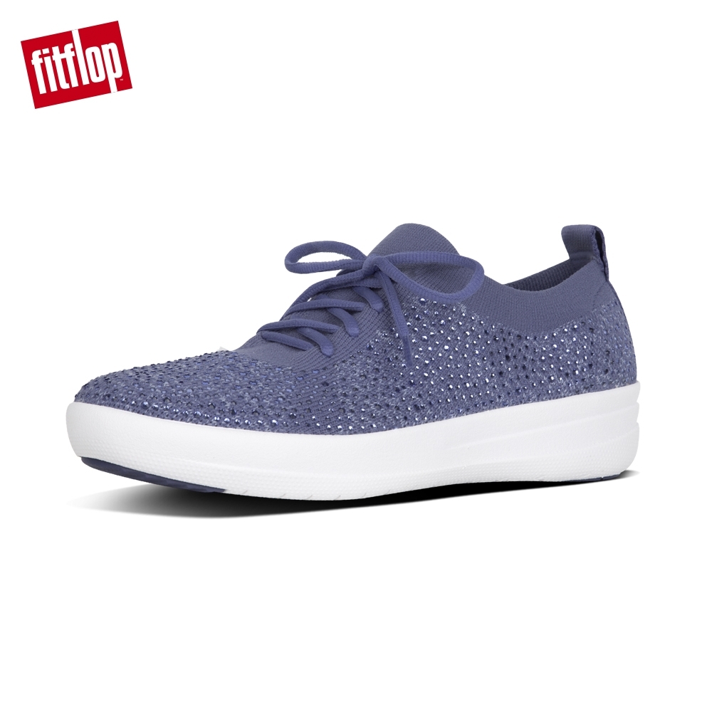 FitFlop F-SPORTY UBERKNIT SNEAKERS 粉藍