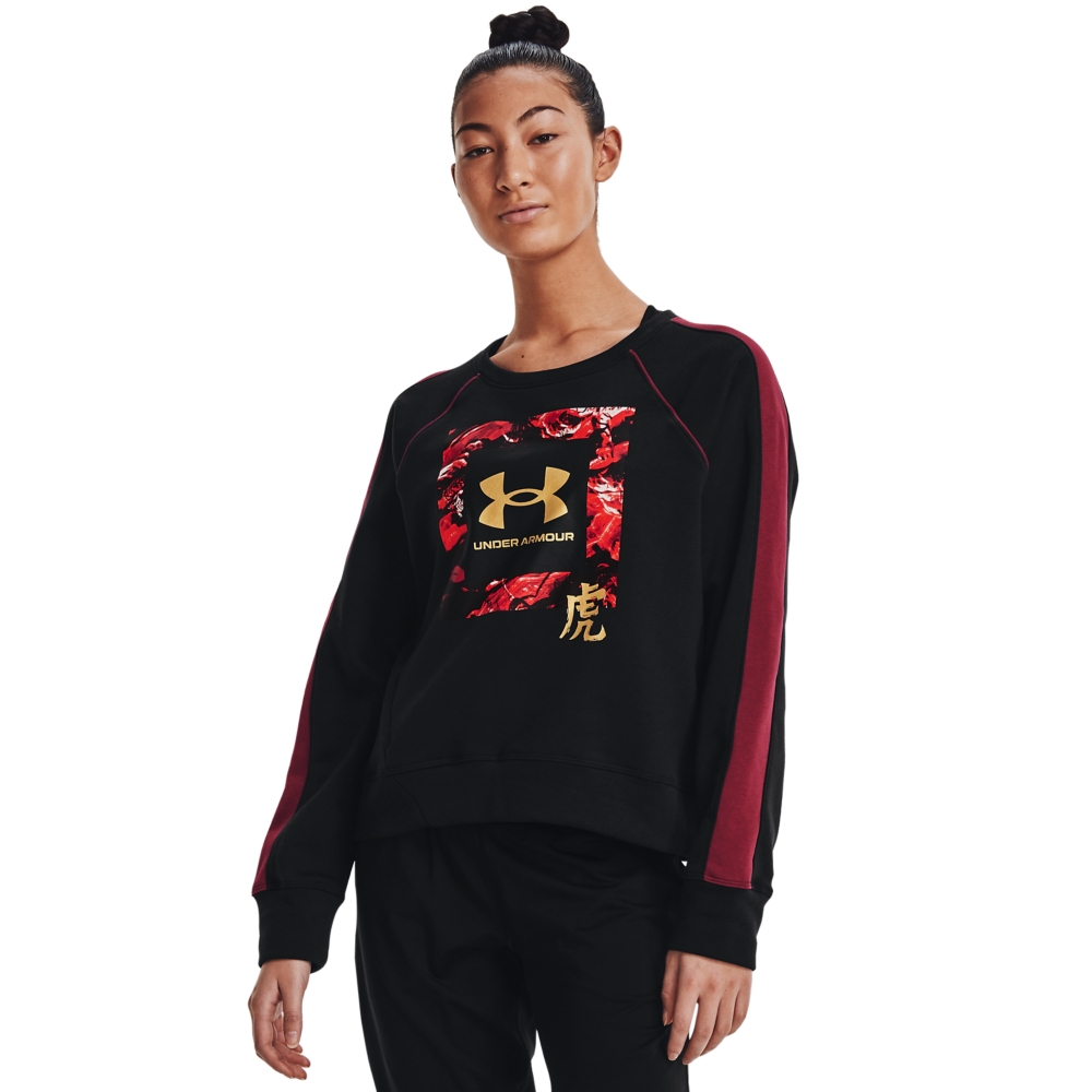 【UNDER ARMOUR】UA 女 CNY 長袖套頭衫-優惠商品