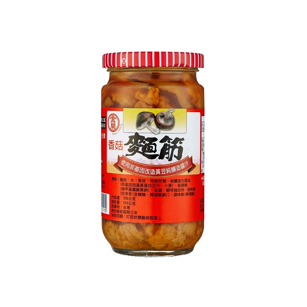 金蘭 香菇麵筋(396g)