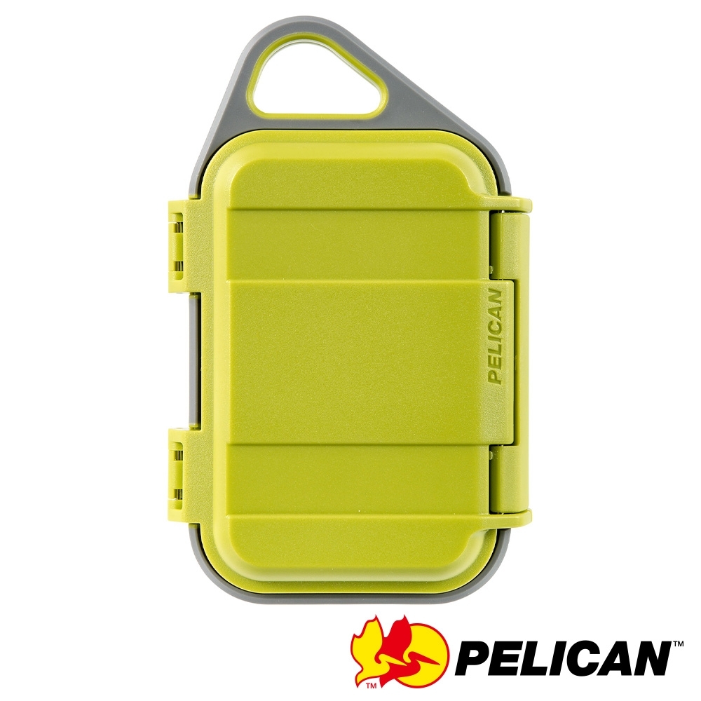 美國 PELICAN G10 GOCASE 微型防水氣密箱-(萊姆綠)