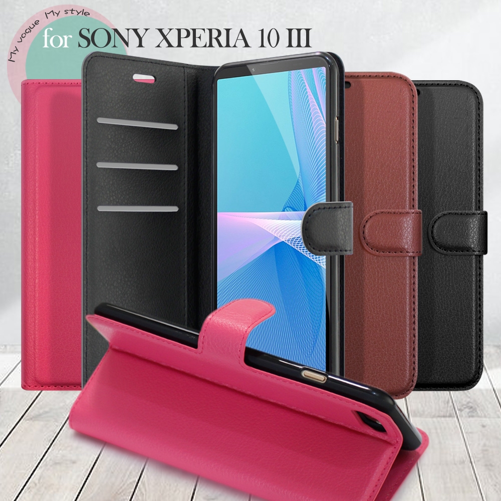 Dapad for SONY XPERIA 10 III 百搭時代多卡式夾層皮套