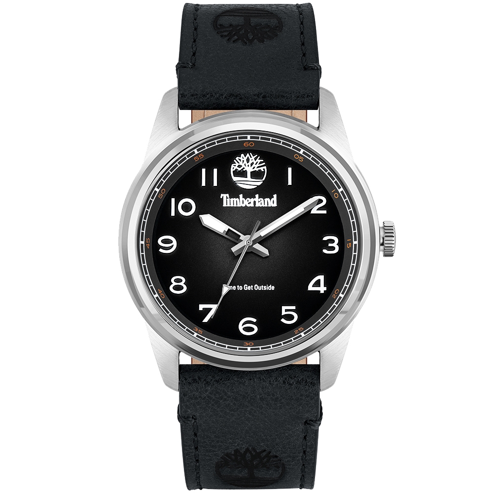 Timberland 天柏嵐 都會時尚大三針手錶-煙燻黑/45mm TDWGA2152101