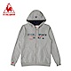 le coq sportif 法國公雞牌刷毛連帽外套 男女-灰 product thumbnail 1