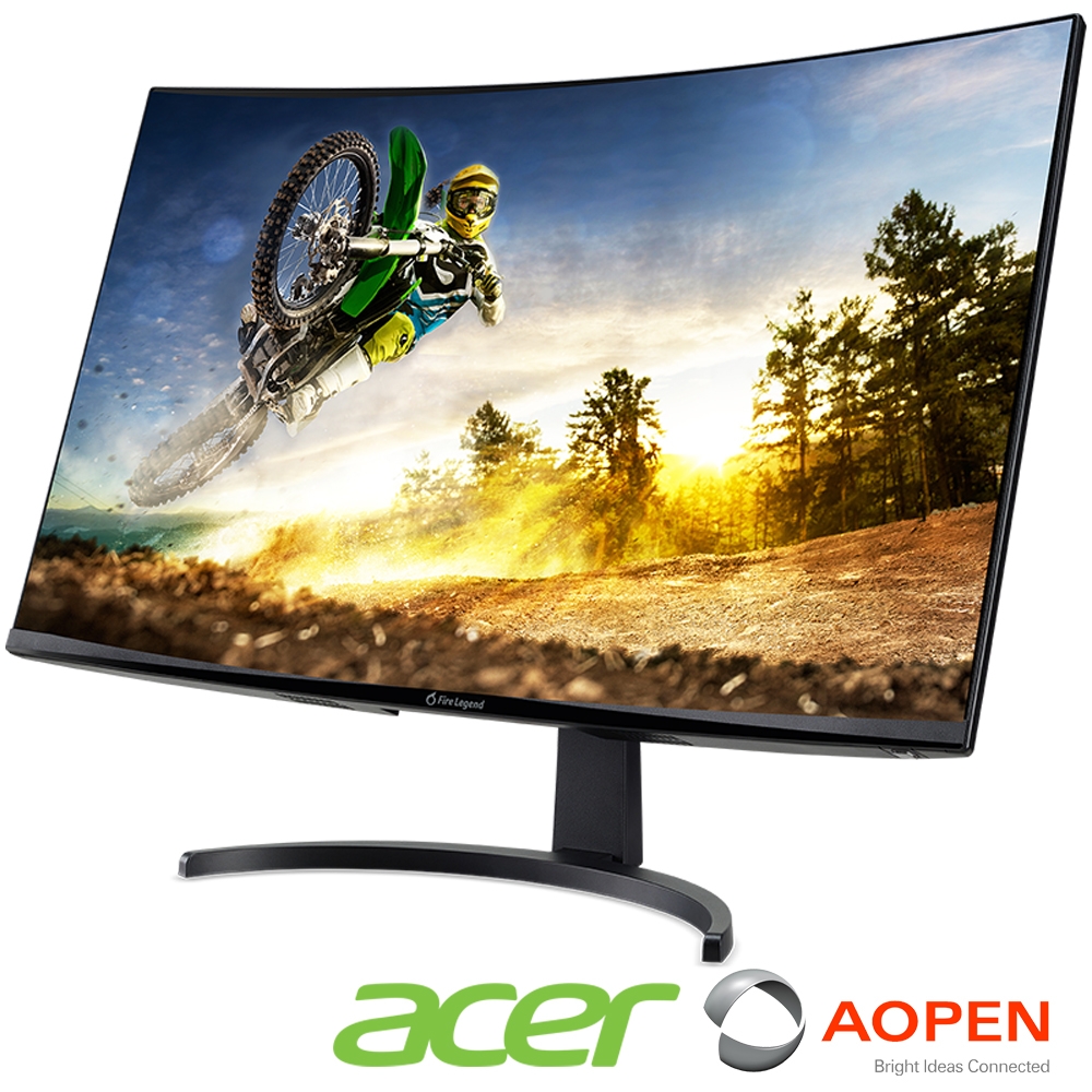 Aopen 32HC5QR S 32型曲面 窄邊框電腦螢幕 高速更新 AMD FreeSync