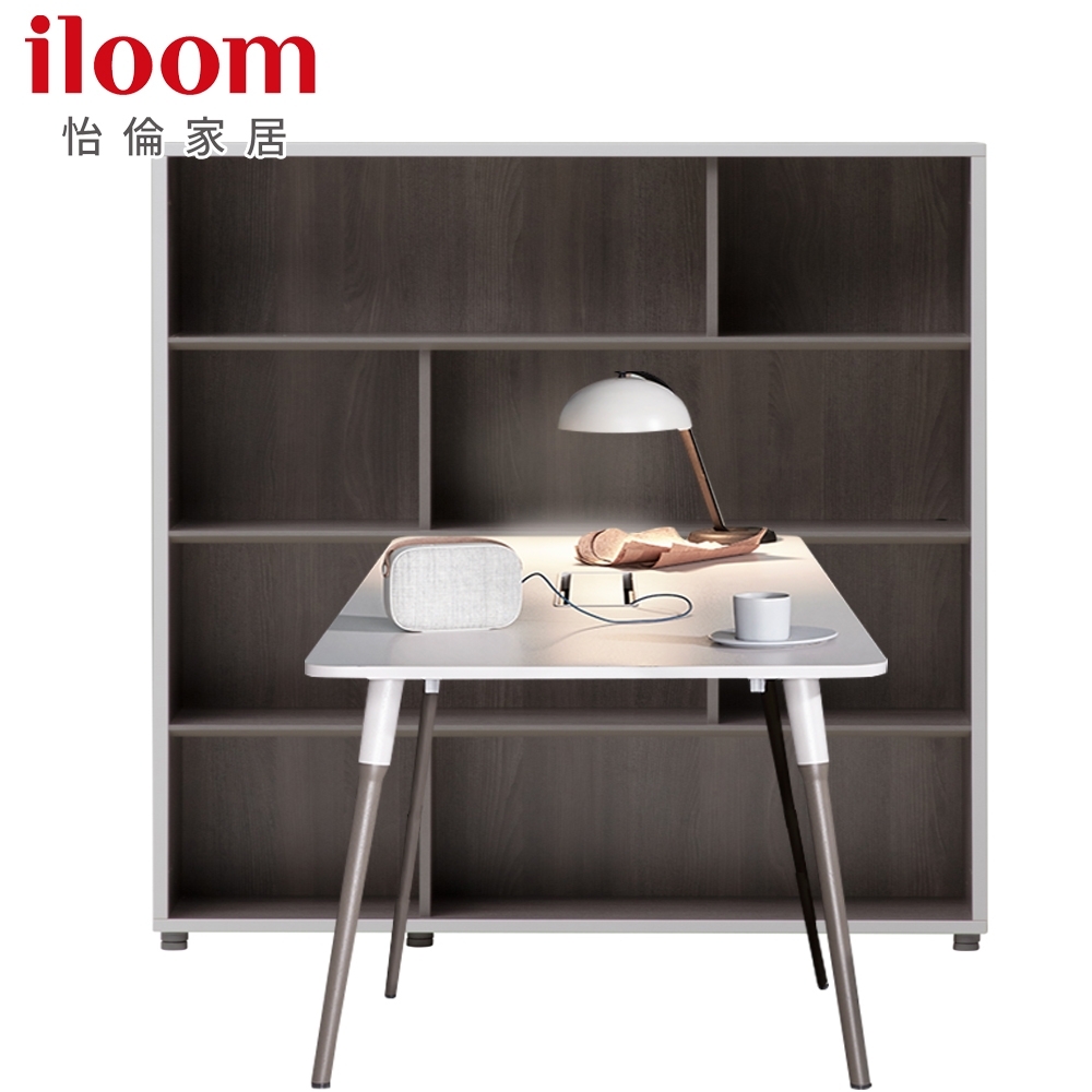 【iloom 怡倫家居】Libre 1200型基本型書桌+1200型4層書櫃