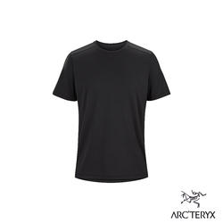 Arcteryx 始祖鳥 男 Cormac Logo 快乾短袖圓領衫 黑