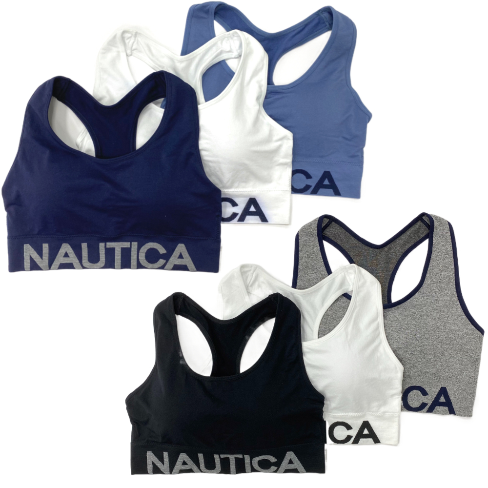 Nautica 女舒適無鋼圈內衣3入組