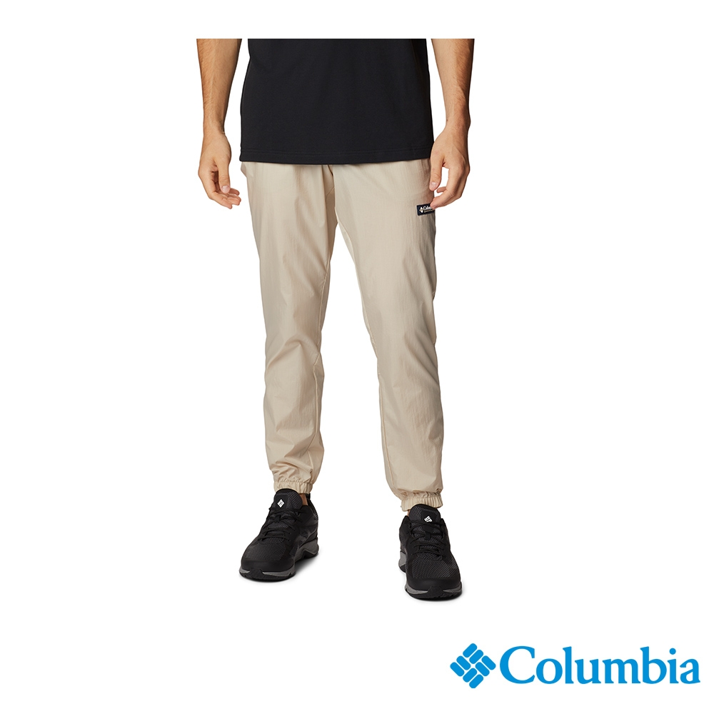 Columbia 哥倫比亞 男款-防潑長褲-卡其 UAE03690KI / S23
