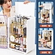【小倉Ogula】桌上化妝品收納盒 透明可視化保養品多層分區收納箱 化妝箱 product thumbnail 1