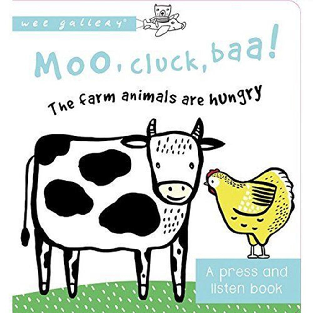 Moo,Cluck,Baa!The Farm Animals Are Hungry 音效書 | 拾書所