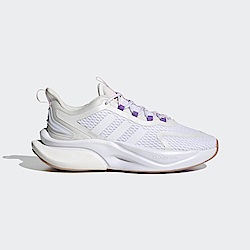 Adidas Alphabounce + [HP6150] 女 慢跑鞋 運動 路跑 緩震 舒適 透氣 愛迪達 白 紫