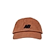 New Balance Hat 咖啡棕色 復古 刺繡LOGO 運動 休閒 老帽 棒球帽 LAH91014WUT product thumbnail 1