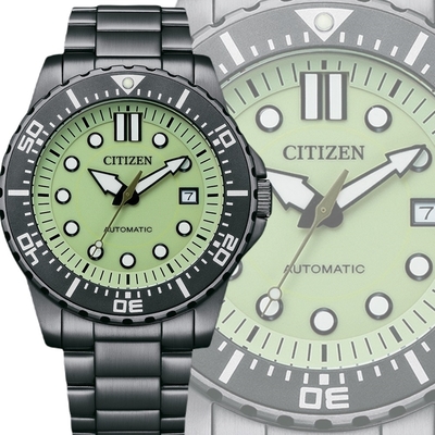 CITIZEN星辰 夜光型者 經典機械腕錶 43mm/NJ0177-84X