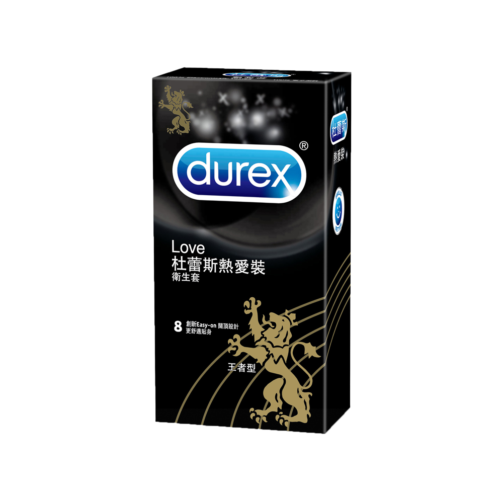 Durex 杜蕾斯-熱愛裝王者型保險套(8入)