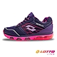 【LOTTO 義大利】女 多孔氣墊慢跑鞋 (紫-LT6AWR3087) product thumbnail 1