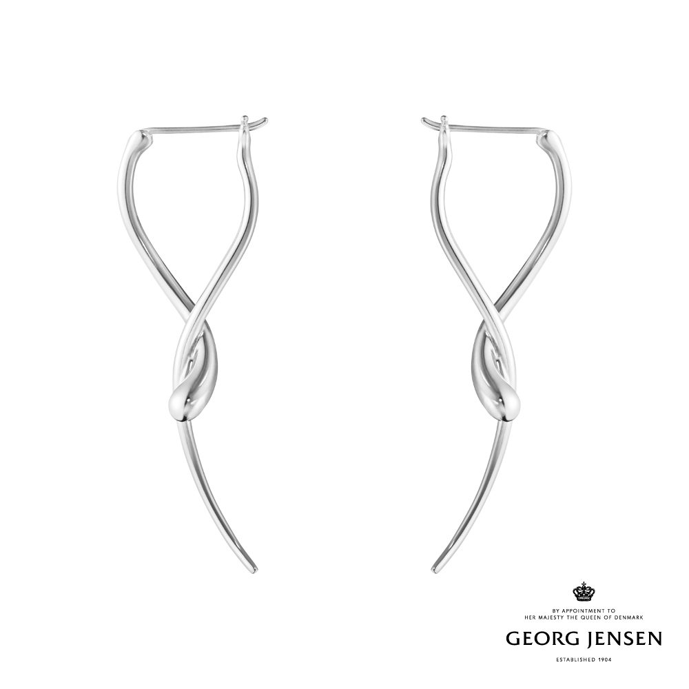 Georg Jensen 喬治傑生 MERCY 純銀長款耳環