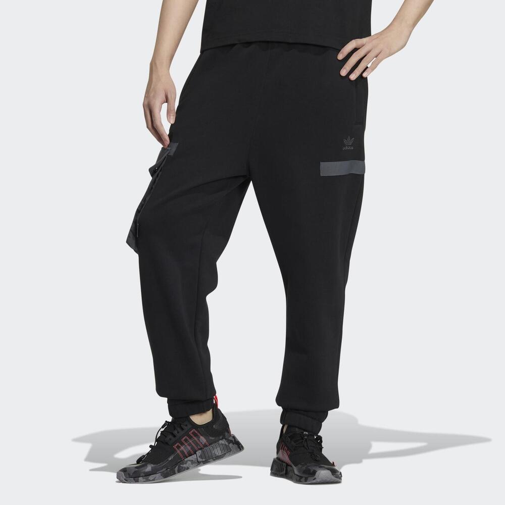 Adidas Ww Sweatpant1 [IC8147] 男 運動長褲 休閒 工裝 簡約 舒適 國際版 黑