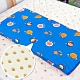 奶油獅 同樂會系列-100%精梳純棉布套+馬來西亞天然乳膠嬰兒床墊-宇宙藍60X120cm product thumbnail 1