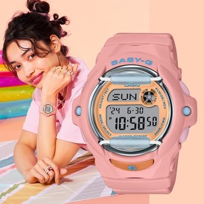 CASIO 卡西歐 BABY-G 加勒比海熱帶海灘手錶 送禮推薦 BG-169PB-4