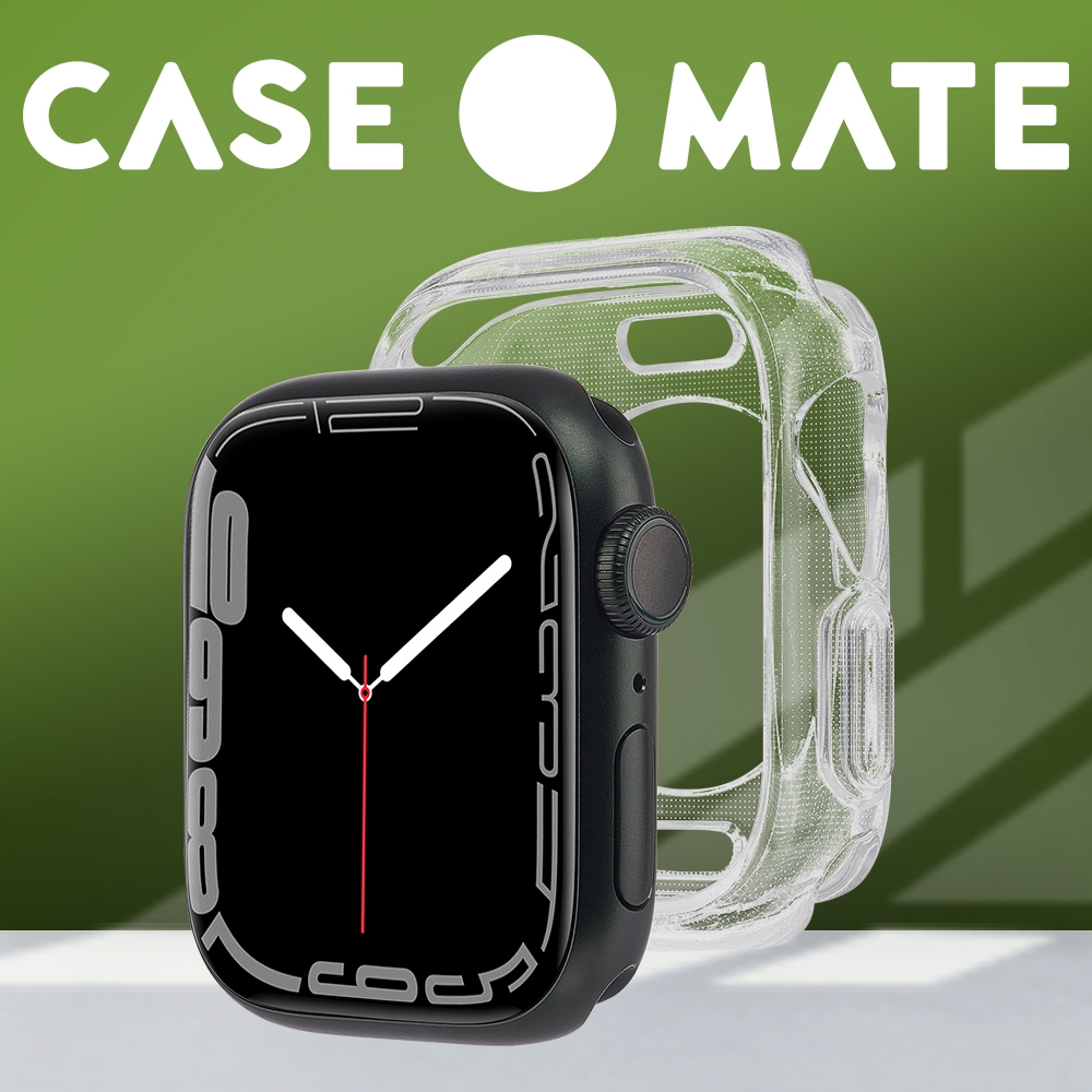 美國Case○Mate Apple Watch 7 41mm 專用透明防摔殼| 錶帶/錶環| Yahoo