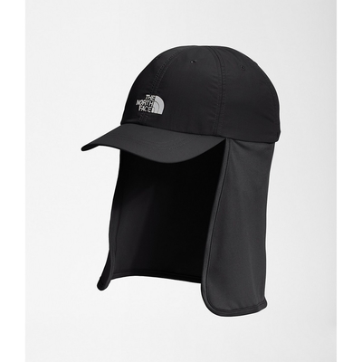 The North Face HORIZON SUNSHIELD HAT 遮陽運動帽-黑-NF0A7WH1JK3