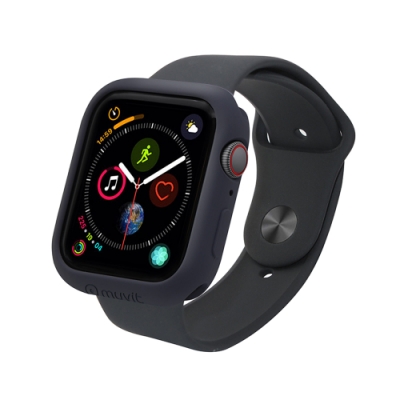 MUVIT Apple Watch Series4 (40mm) 耐衝擊保護殼-黑色