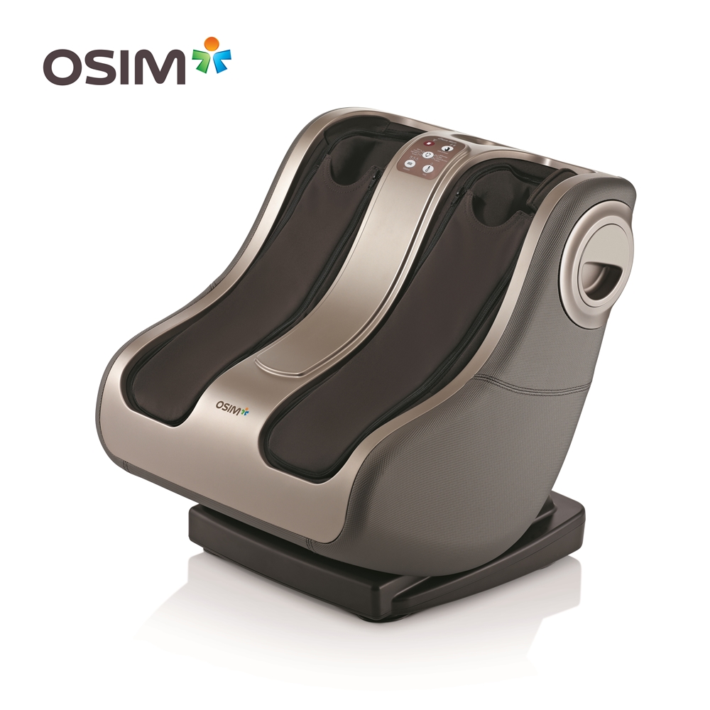 OSIM 暖足OS-338 美腿機/腳底按摩/溫熱 (黑灰色) (快)
