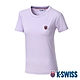 K-SWISS  Shield Logo Tee棉質吸排T恤-女-紫 product thumbnail 1