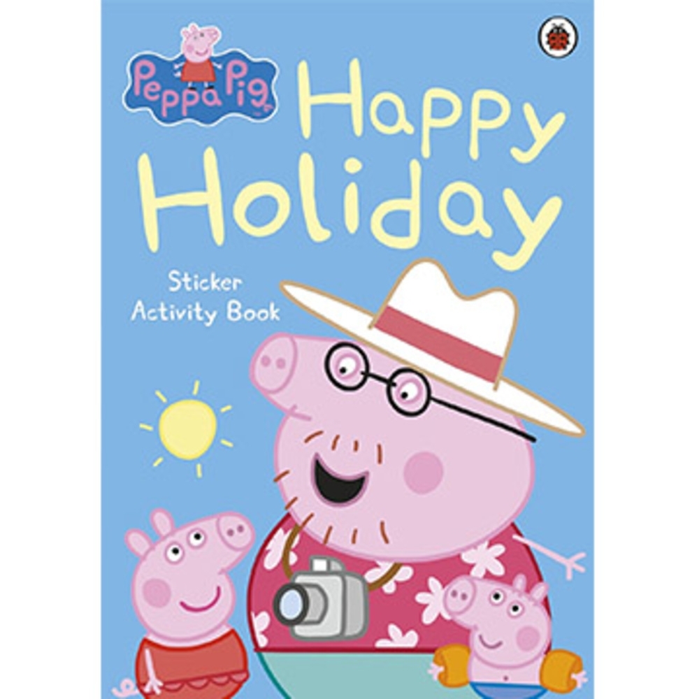 Happy Holiday Sticker Activity Book 佩佩豬的歡樂假期貼紙平裝本 | 拾書所