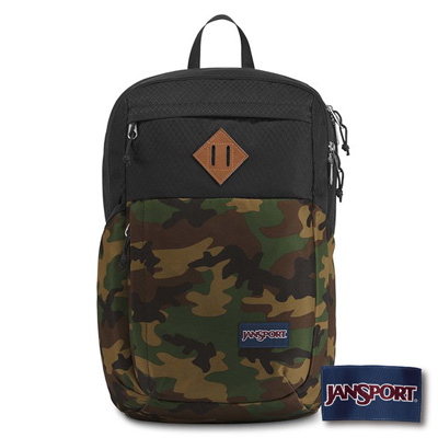 JANSPORT FREMONT 後背包-迷彩/黑