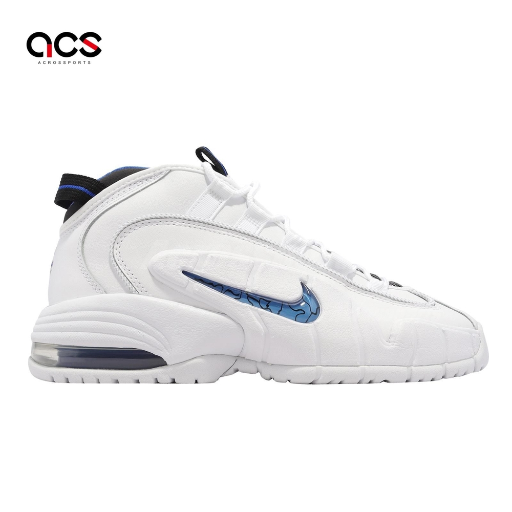 Nike 休閒鞋Air Max Penny 男鞋白藍Penny 1 主場配色復刻氣墊OG 哈德威