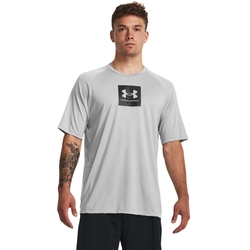 【UNDER ARMOUR】男 Tech Prt Fill 短T-Shirt-1380785-011