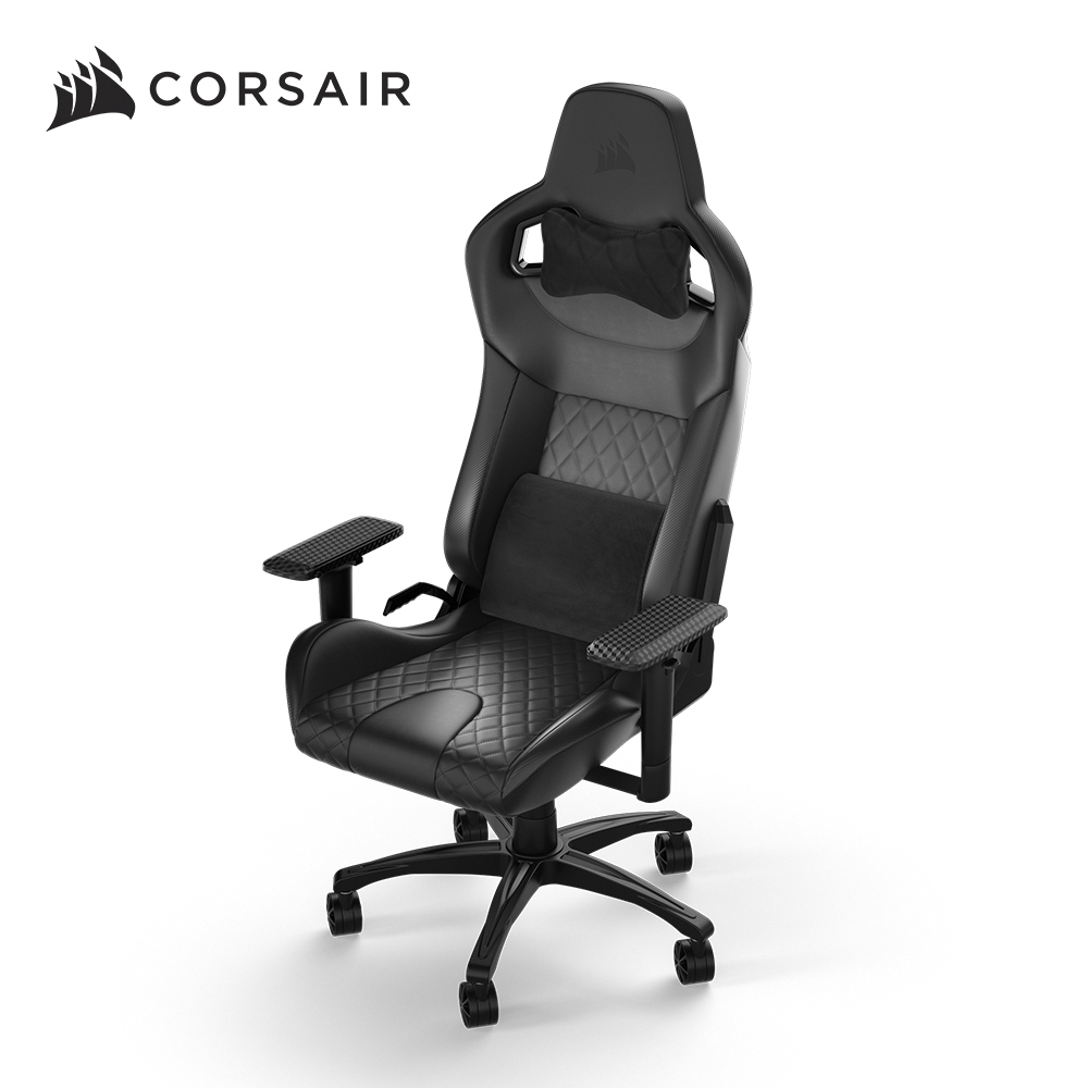 海盜船 CORSAIR T1 RACE 黑色/皮質 電競椅