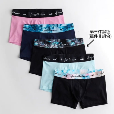 Hollister Co. HCO Hollister 男性內褲 單件 黑色 1761