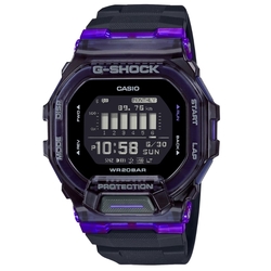 CASIO 卡西歐  G-SHOCK 炫紫 藍牙運動手錶 GBD-200SM-1A6_45.9mm