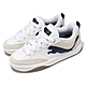 Puma 休閒鞋 Park Lifestyle SD 男鞋 女鞋 白 藍 皮革 絨布 板鞋 情侶鞋 39502204 product thumbnail 1