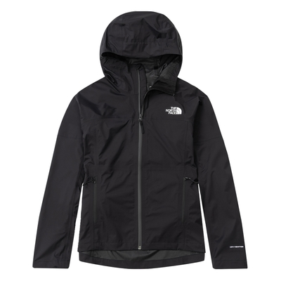 The North Face W DRYVENT BIOBASED 3L JACKET - AP 女防水外套-黑-NF0A5K2WJK3