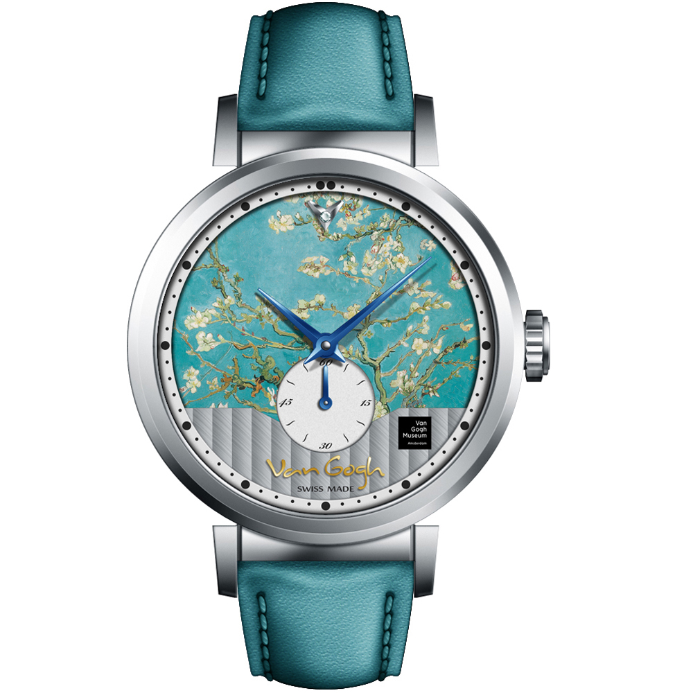 梵谷Van Gogh Swiss Watch小秒盤梵谷經典名畫女錶(C-SLLA-18)