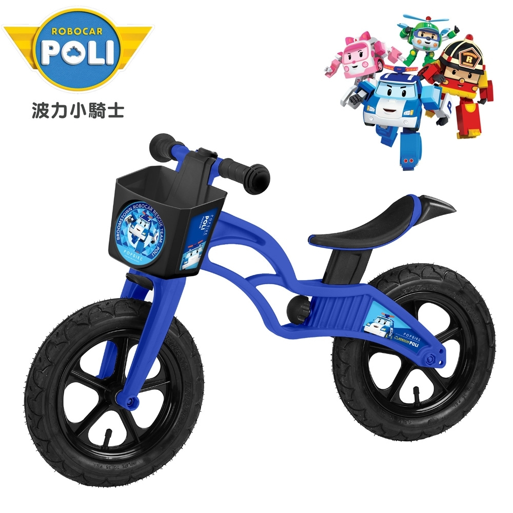 【BabyTiger 虎兒寶】Robocar Poli 救援小英雄滑步車(四款可選)-波力/安寶/羅伊/赫利
