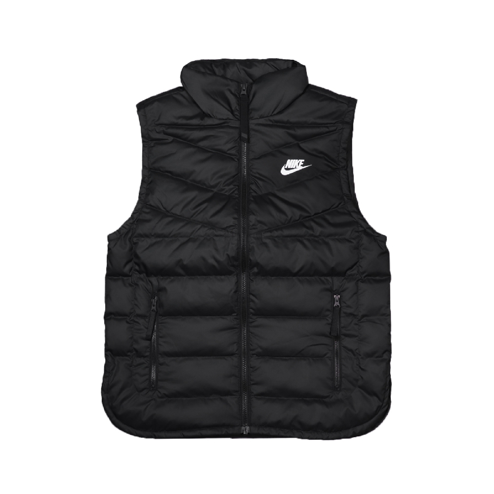 Nike 背心 Repel Windrunner Vest 女款 透氣 羽絨 保暖 防潑水 口袋 黑 白 DH4078-010
