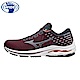 Mizuno Wave Inspire 17 Waveknit [J1GD212958] 女 慢跑鞋 寬楦 支撐 深紅 product thumbnail 1