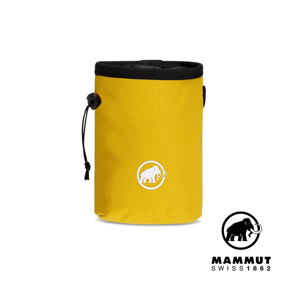 【Mammut長毛象】Gym Basic Chalk Bag 多用途經典攀岩粉袋/側背包 醇厚黃 #2050-00320