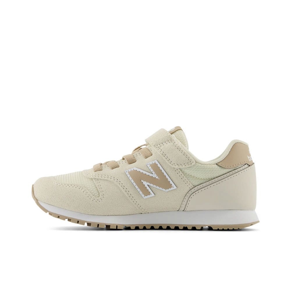 New Balance 373系列 男女大童休閒鞋-米色-YV373AO2-W