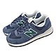 New Balance 休閒鞋 574 男鞋 女鞋 藍 綠 麂皮 復古 緩震 運動鞋 NB 紐巴倫 U574SNG-D product thumbnail 1