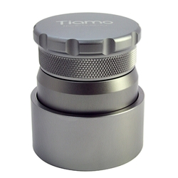 Tiamo針式佈粉器可調深度58mm--銀(HG4301)