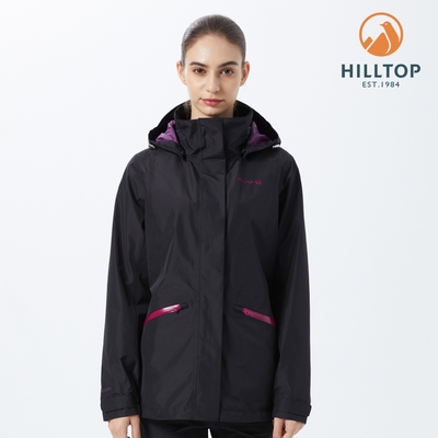 Hilltop 山頂鳥 Adaptable GORE-TEX 2L女款防水透氣外套PH22XFX8 黑