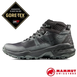 MAMMUT 男 Sertig II Mid GTX 輕巧耐用多功能鞋.登山健行_黑