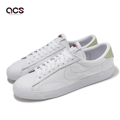 Nike 休閒鞋 Tennis Classic AC 男鞋 白 綠 復古 抓地 板鞋 HM4648-113