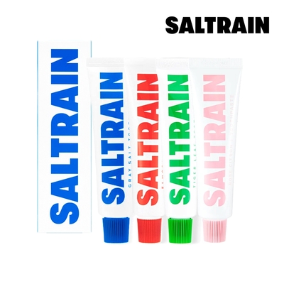 SALTRAIN 灰鹽牙膏 30g 多款可選(經典薄荷/低氟淨護/積雪草修護/清恬香檸)